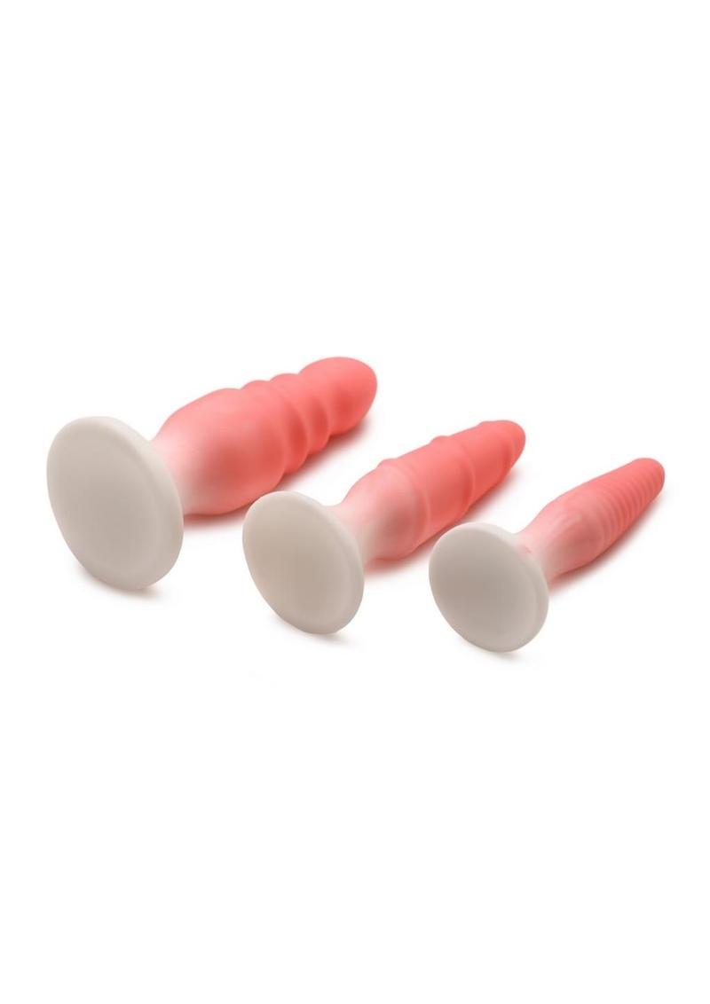 Simply Sweet Silicone Butt Plug Set