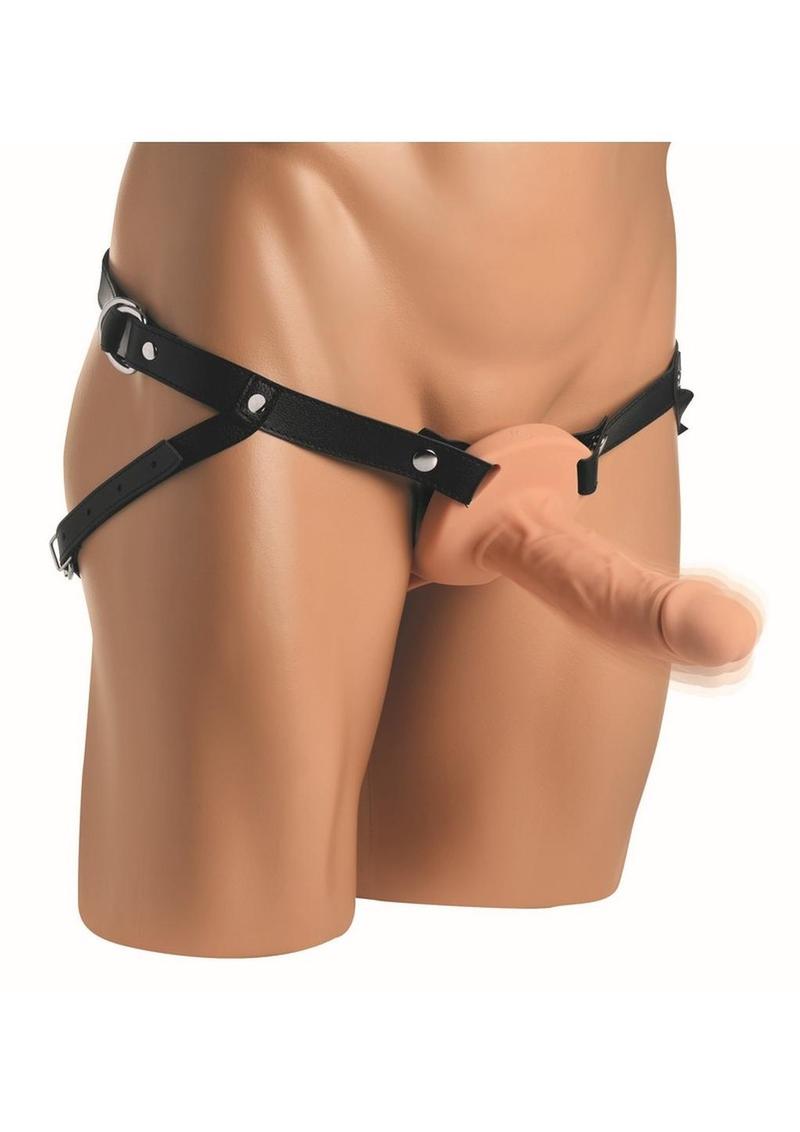 Erection Realistic Vibrating Silicone Penis Sheath