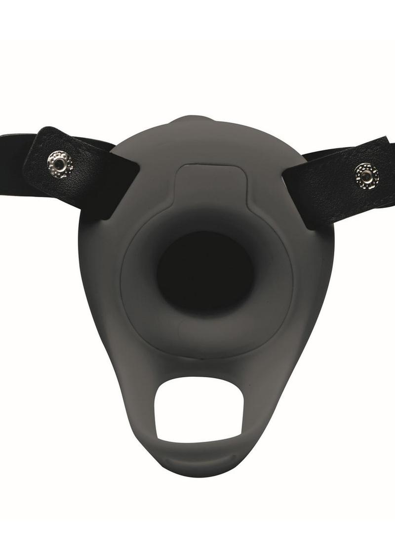 Erection Smooth Vibrating Silicone Penis Sheath With Remote