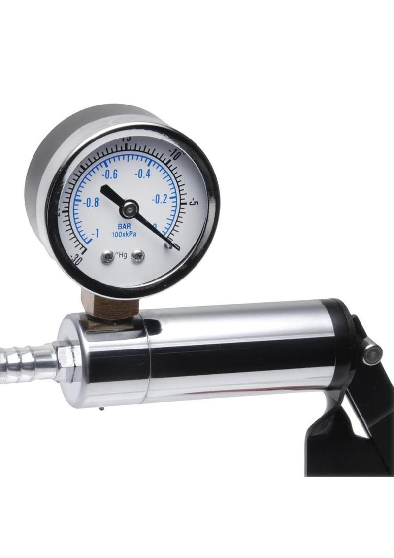 Size Matters Primo Deluxe Steel Handle Penis Pump