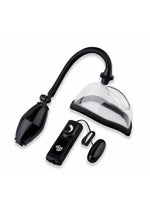 Size Up Vibrating Pussy Pump with Wired Remote Controlled