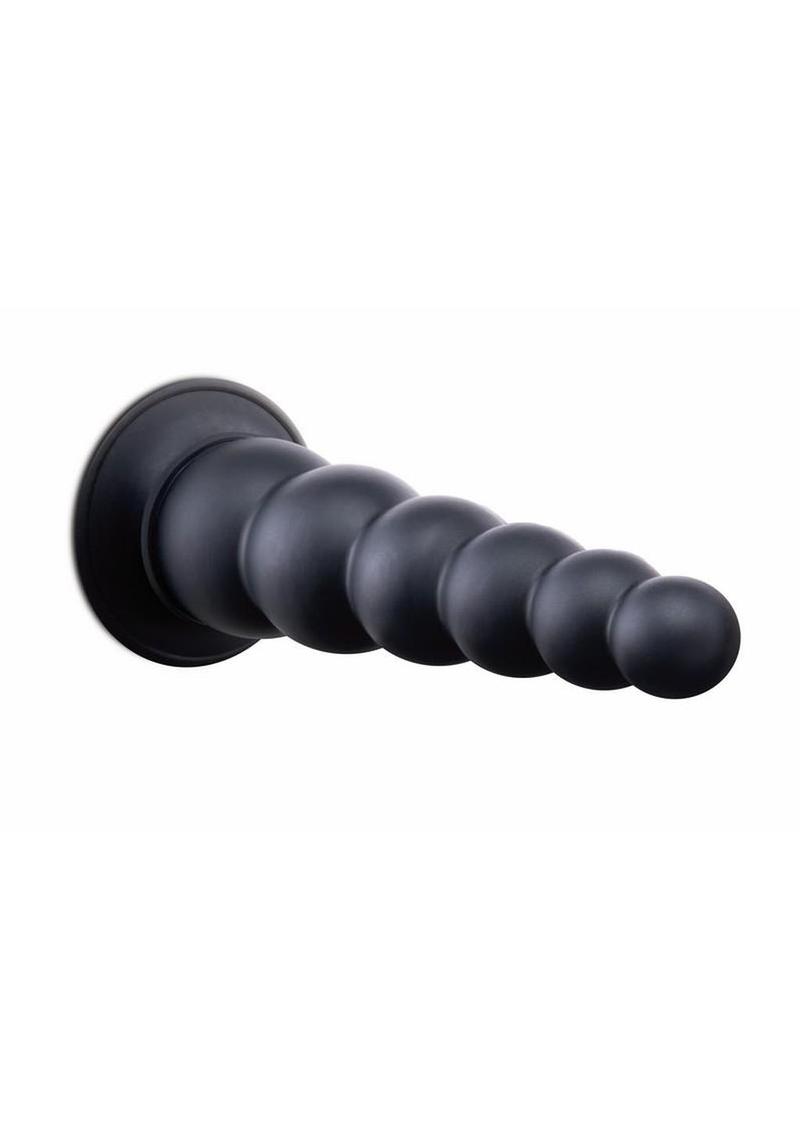 Size Up Silicone Ripple Inflatable Butt Plug