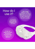 Skins Disposable Vibrating Cock Ring with Sensuous Stimulation