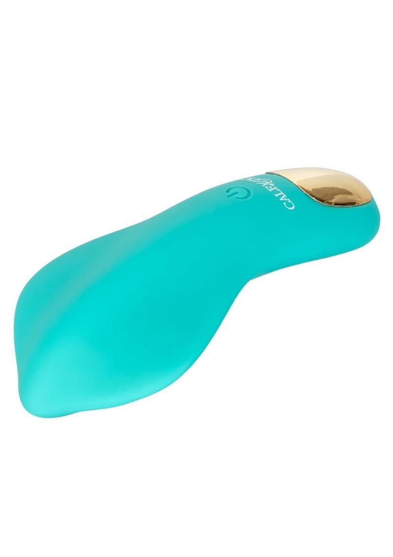 Slay Pleaser Silicone Rechargeable Massager Aqua Green