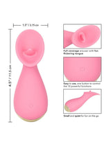 CalExotics Slay TickleMe Rechargeable Silicone Petite Vibrator