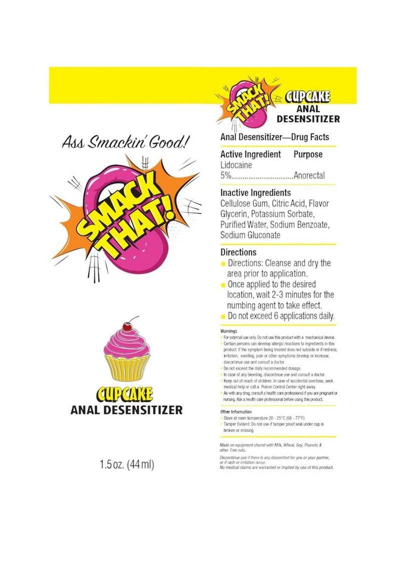 Smack That Cupcake Anal Desensitizer Cream