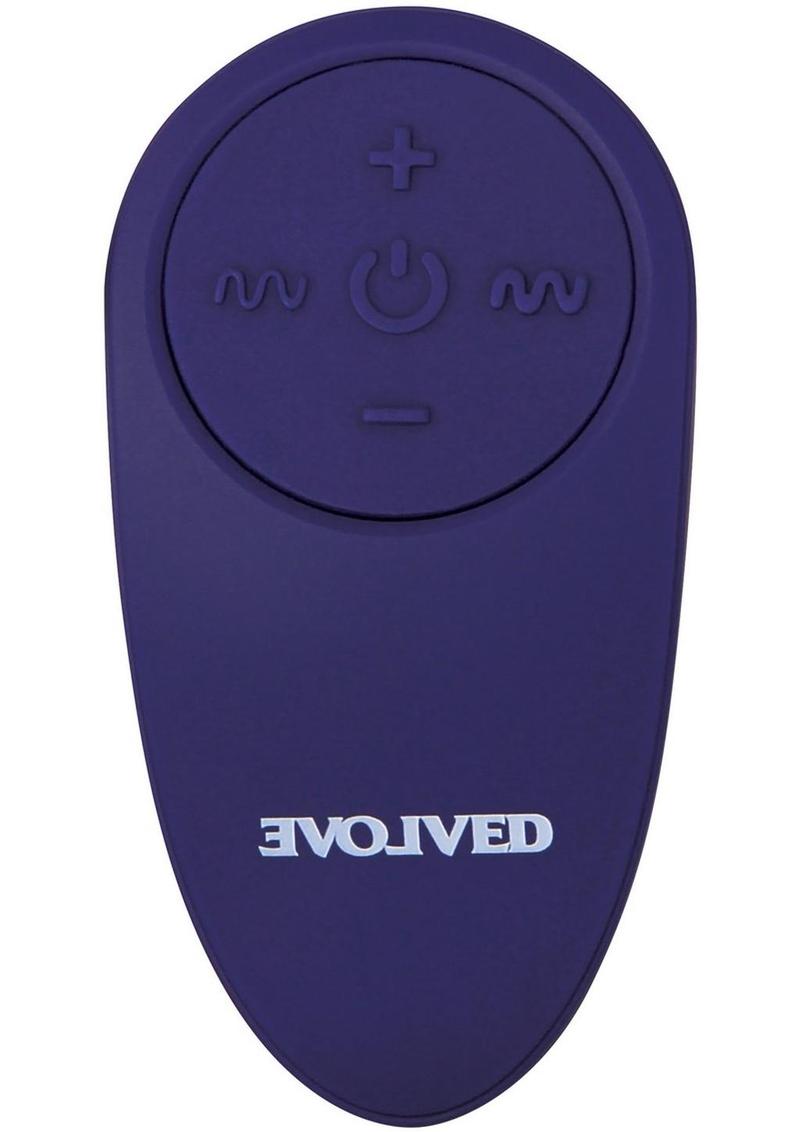 Evolved Smooshy Tooshy Rechargeable Silicone Anal Plug