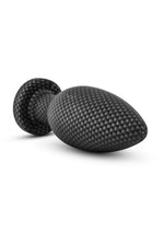 Spark Silicone Butt Plug Small Carbon Fiber