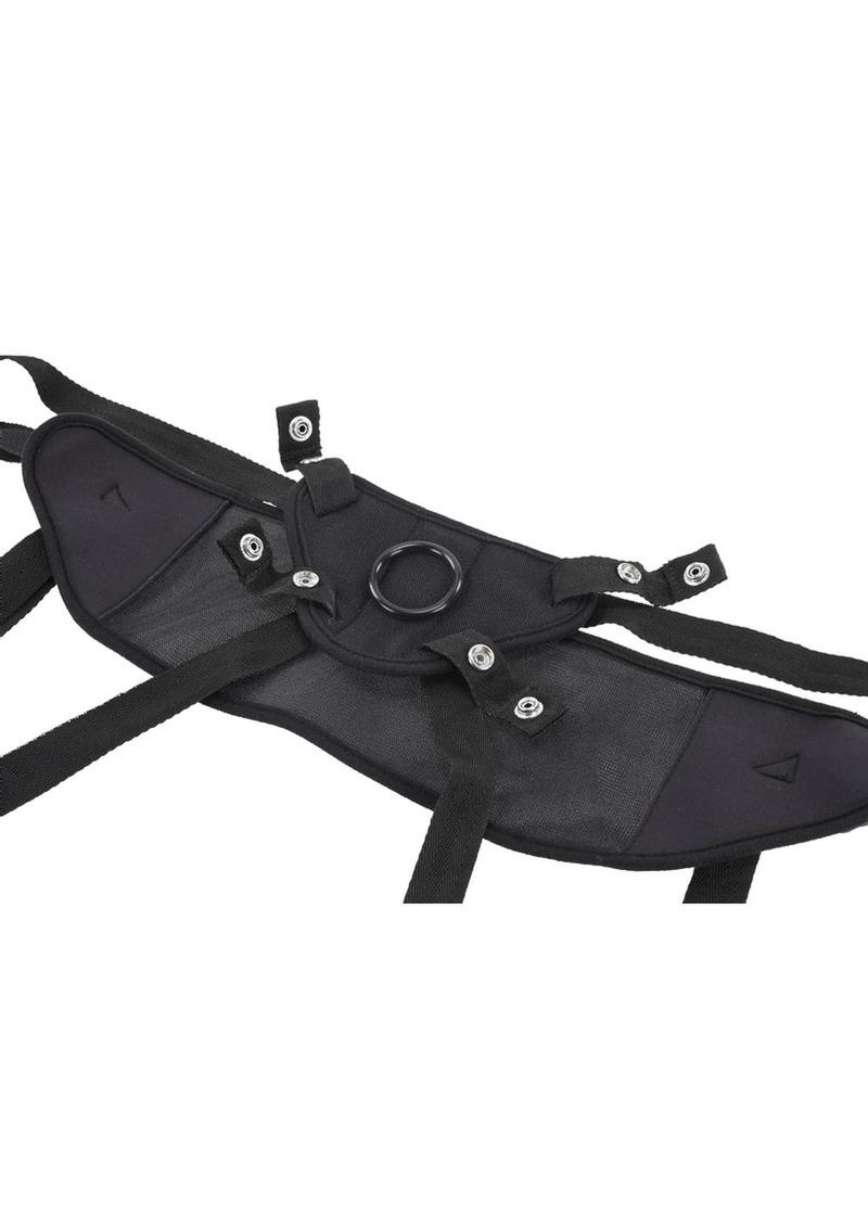 Sportsheets Breathable Strap-On Comfortable And Black Harness