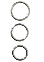 Sport Sheets Seamless Metal O-Ring Trio