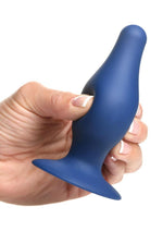 Squeeze-It Squeezable Tapered Small Anal Plug Flexible Silicone