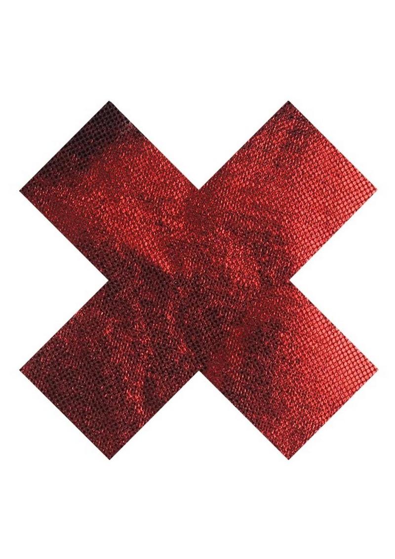 Peekaboos Premium Pasties Stolen Kisses X Design