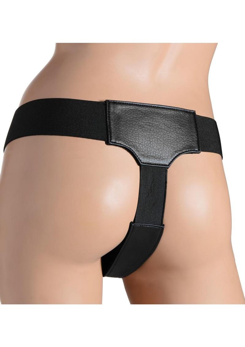 Strap U Bella Velvet-Lined Strap-On Harness Adjustable Luxury Fit