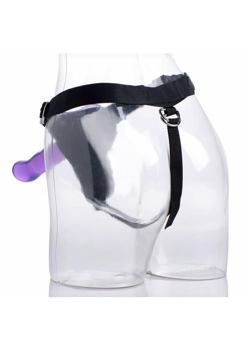 STRAP U Comfort Ride Strap-On Harness with Curved Dildo
