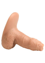 Strap U Uncut Packer Silicone Dildo