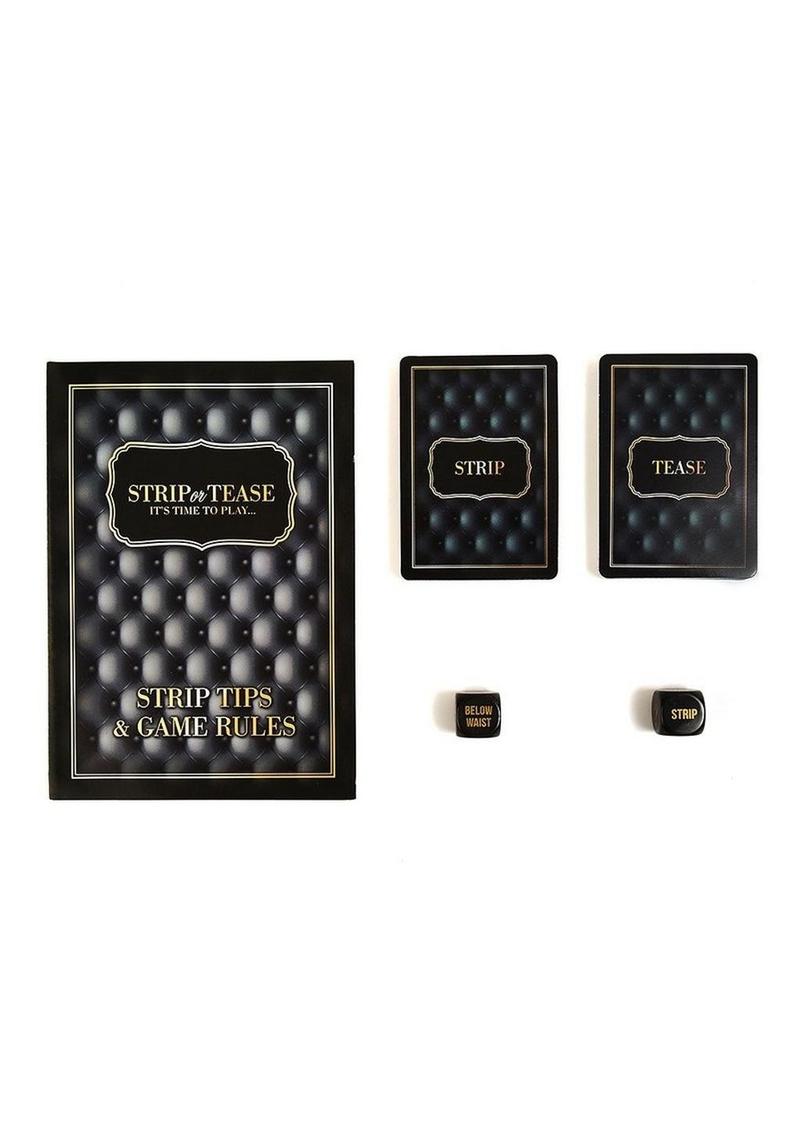 Strip or Tease Adult Card Game