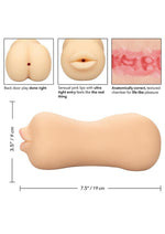 CalExotics Stroke It Dual-Ended Realistic Mouth Stroker