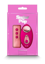 Sugar Pop Chantilly Rechargeable Silicone Panty Vibe with Remote Control