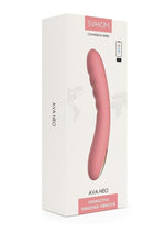Svakom Ava Neo Rechargeable Silicone Vibrator with Remote - Peach/Pink