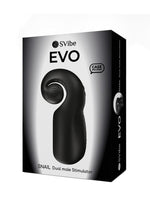 Svibe Snail Evo Rechargeable Silicone Stroker - Black