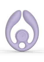 Svibe Snail Gizi Duo Rechargeable Silicone Couples Stimulator with Remote - Lilac