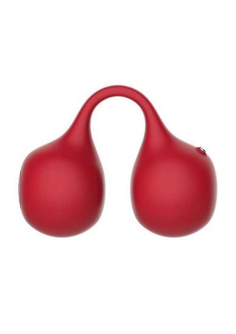 SVibe Twinn Rechargeable Finger Vibrator Cherry