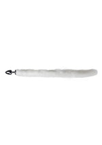 Tailz Extra Long Arctic Mink Tail Anal Plug Faux Fur Roleplay