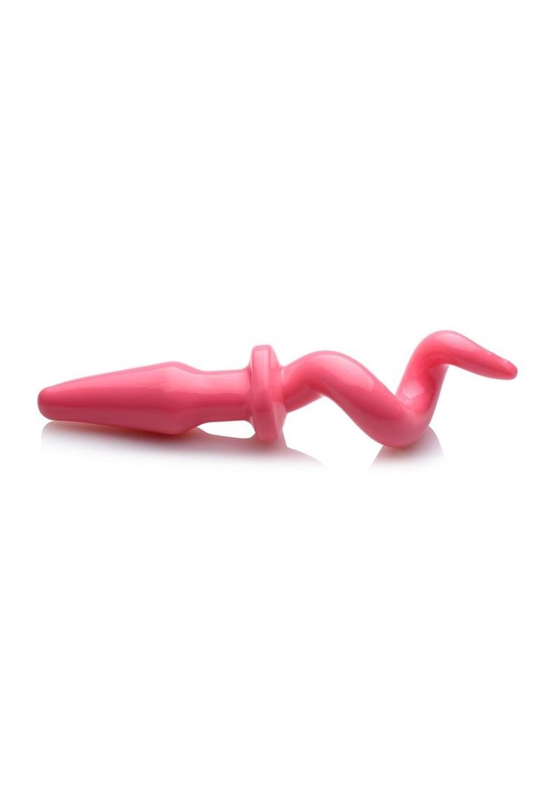 Tailz Piggy Tail Silicone Curly Tail Anal Plug