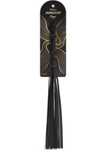 Temptasia Ardor Silicone Flogger - Black