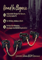 Ardor Wrist And Ankle Restraint Set