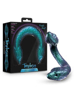 Temptasia Twin Python Silicone Double-Ended Dildo - Blue/Green