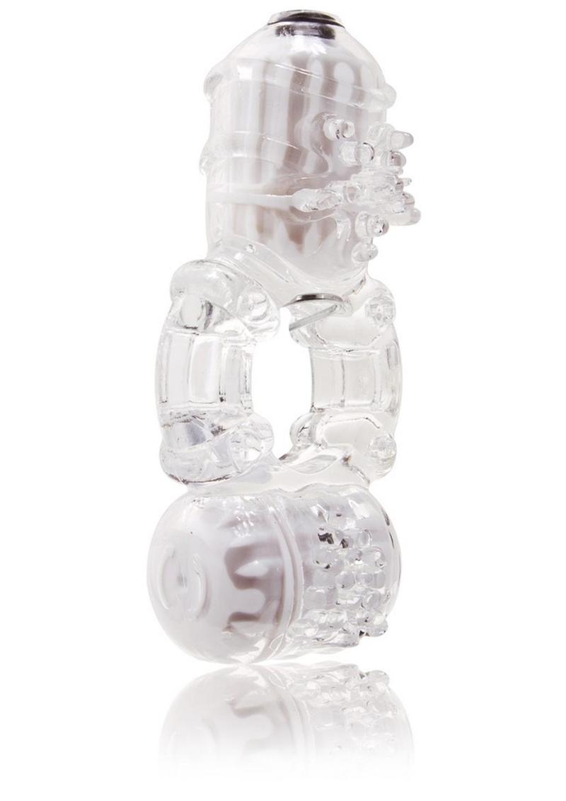 The Big O2 Double Vibrating Pleasure Ring