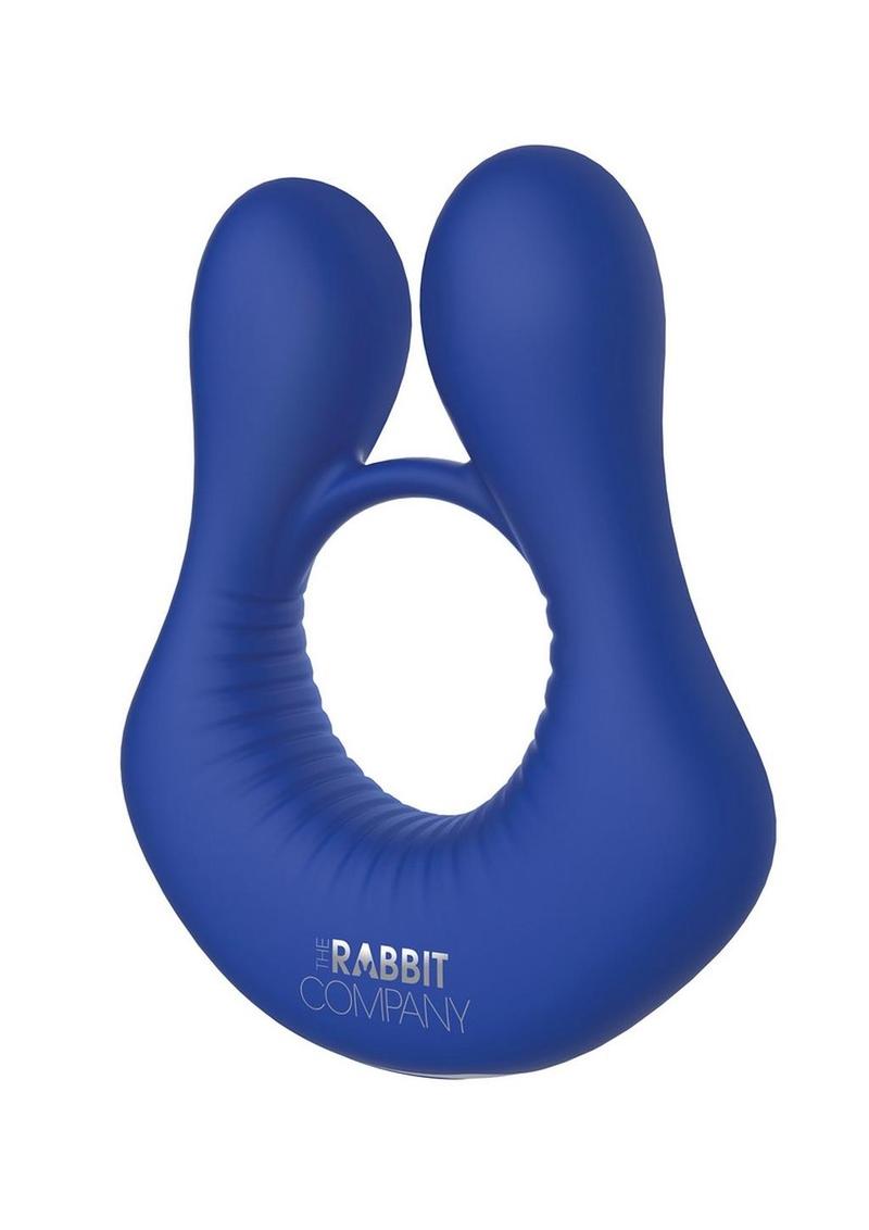 The Deluxe Rabbit Ring Rechargeable Couples Vibrating