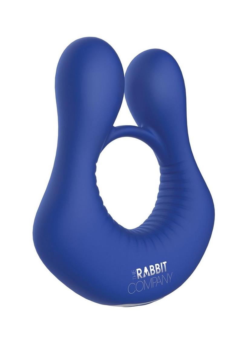 The Deluxe Rabbit Ring Rechargeable Couples Vibrating