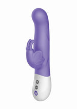 The Vibrating Dual Stim Butterfly Rechargeable Rabbit Vibrator
