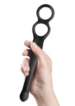 The Vibe Silicone Rechargeable Anal Stimulator with Remote Control