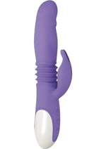 Thick and Thrust Bunny Recharge Silicone Expanding Action