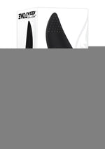 Tip Tingler Silicone Rechargeable Tongue Shape Vibrator - Black/Copper