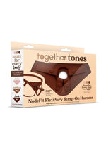 Together Nudefit Flexcurv Adjustable Harness - Chocolate