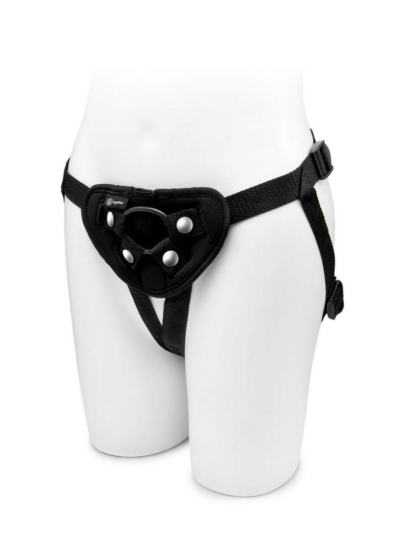 Together DUO Body Safe Silicone Dual Dildo And Harness Set