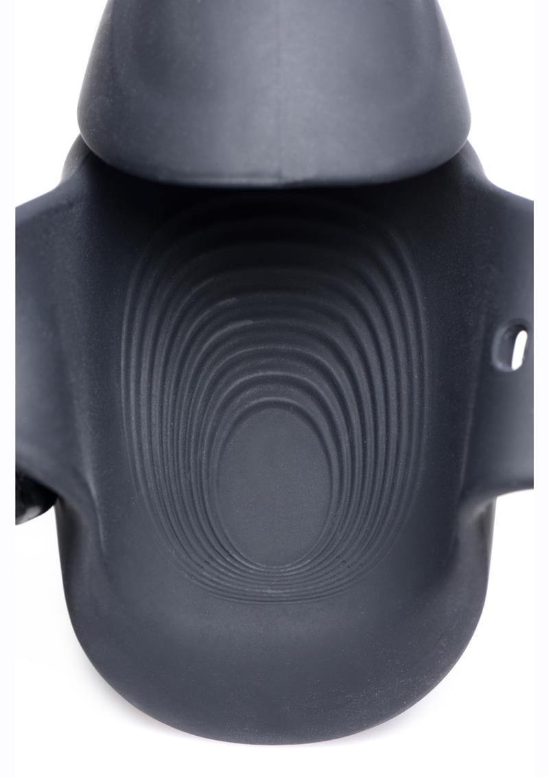 8X Vibrating Silicone Penis Stimulator Intense Pleasure for Men