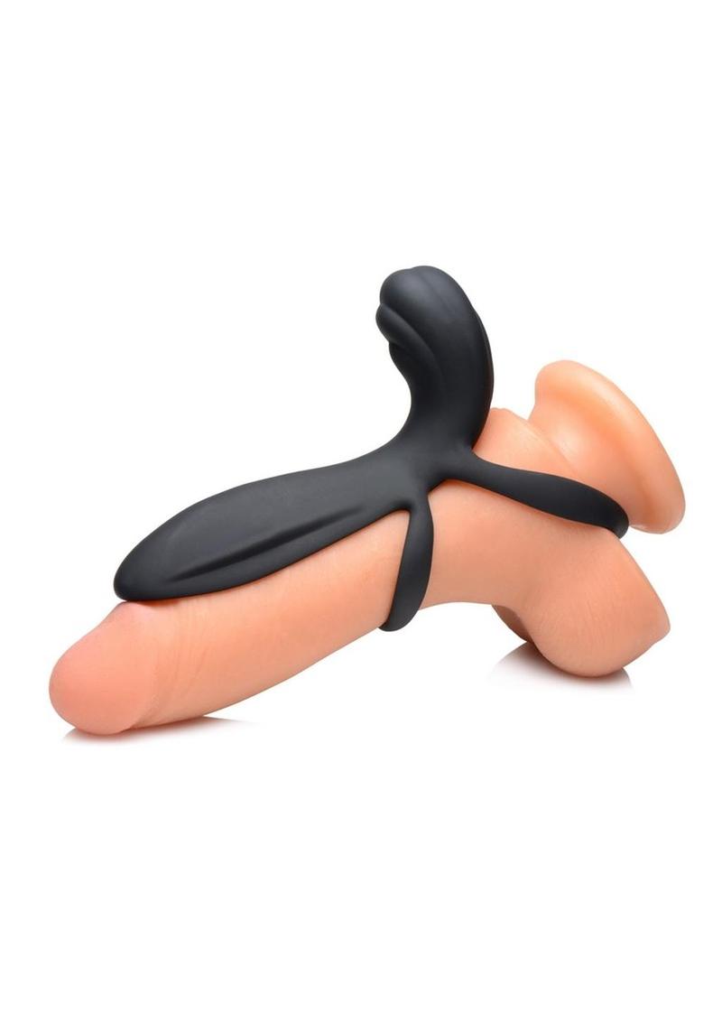Trinity Men 10X Vibrating Girth Enhancer with Dual Motor Stimulation