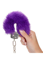 Ultra Fluffy Furry Cuffs Metal Handcuffs with Luxurious Faux Fur