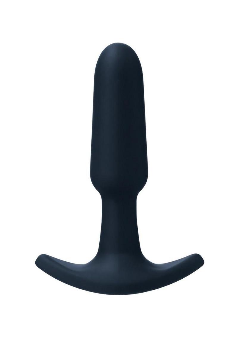 Vedo Bump Mini Rechargeable Silicone Butt Plug - Black