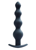 Vedo Earth Quaker Rechargeable Silicone Anal Beads - Just - Black