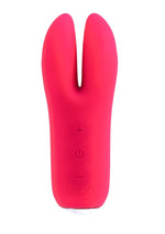 Vedo Kitti Silicone Rechargeable Dual Vibrator - Foxy - Pink