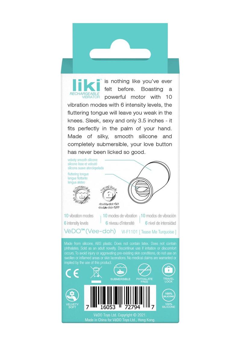 VēDO Liki Rechargeable Flicker Vibe