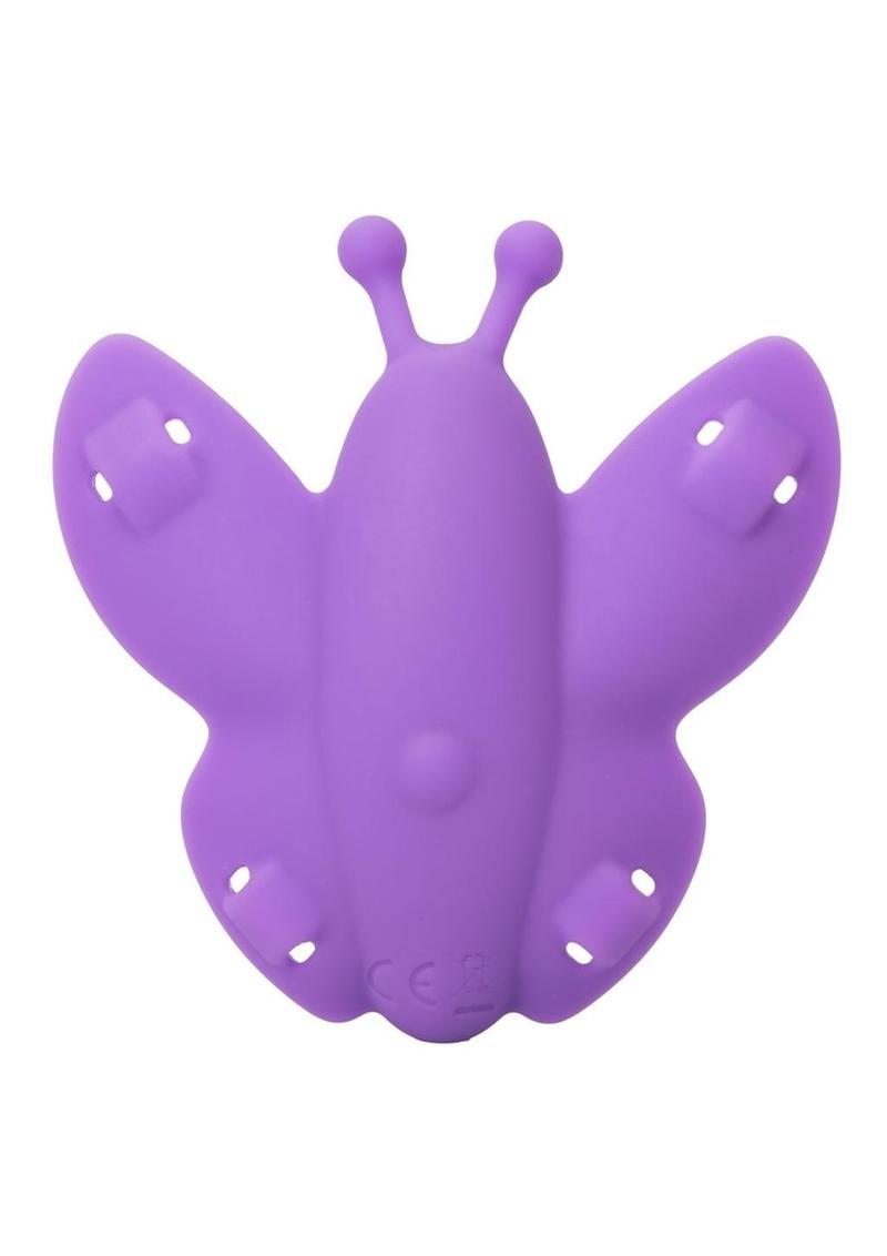 CalExotics Venus Butterfly USB Rechargeable Silicone Strap-On