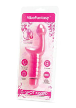 Vibefantasy G-Spot Kisser with Clitoral Stimulator - Pink