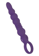 Vibrating Buttfuc Thrusting Silicone Anal Wand